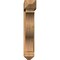 Ekena Millwork Funston Arts and Crafts Smooth Bracket w/ Offset Brace, Western Red Cedar, 7 1/2"W x 34"D x 40"H BKT0806X34X40FST03SWR - alternate 2